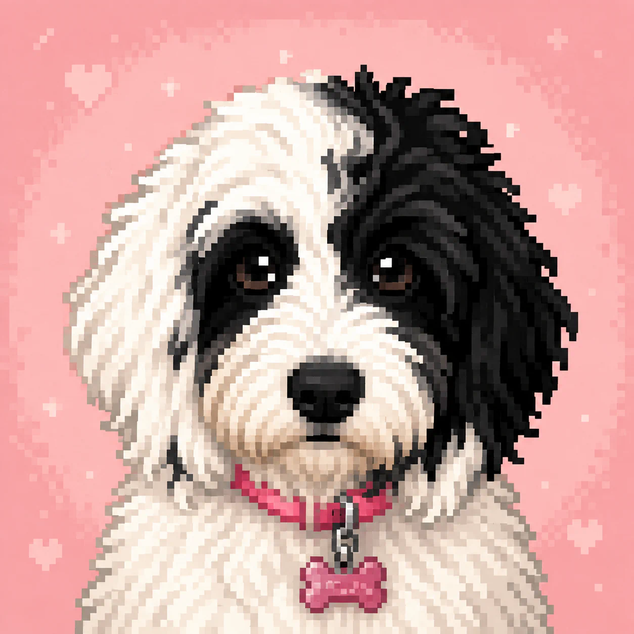 Bella pixel portrait