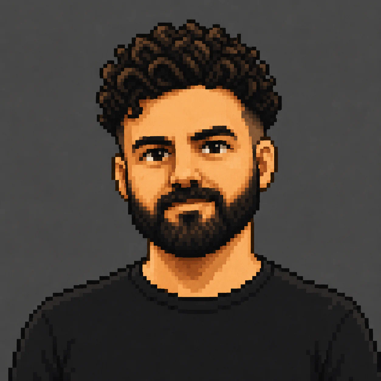Shiggydoodah pixel portrait