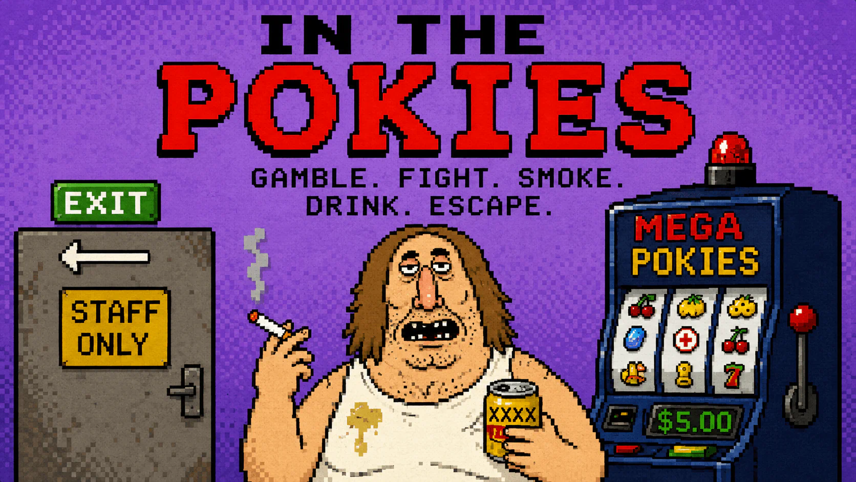 In the Pokies key art
